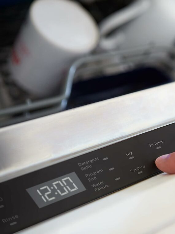 Honeywell 18" Dishwasher, 8 Place Settings, 6 Wash Programs, Stainless Steel Tub, Energy Star Certified