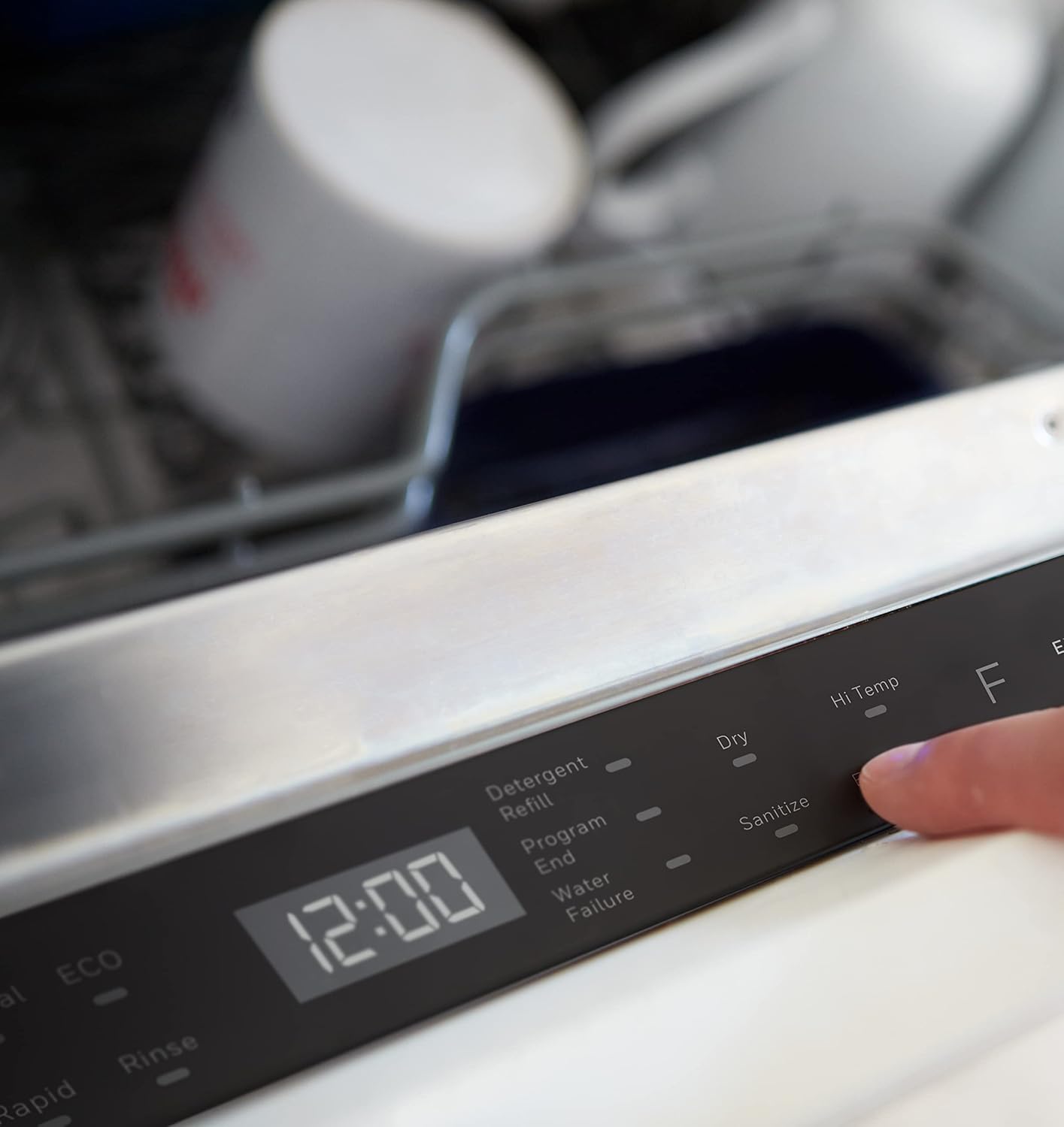 Honeywell 18" Dishwasher, 8 Place Settings, 6 Wash Programs, Stainless Steel Tub, Energy Star Certified