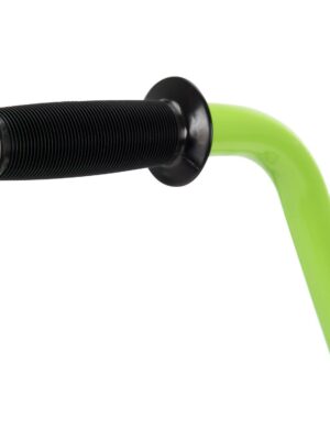 Huffy Rock It 20″ Boys Bike, Silver/Green, Steel Frame, Coaster Brake, Training Wheels