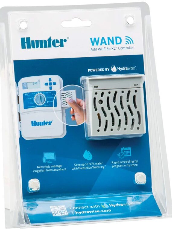 Hunter Wand Wi-Fi Module for X2 Outdoor Irrigation Controller - Smart Hydrawise Management, Alexa Compatible, 2.4 GHz Wi-Fi