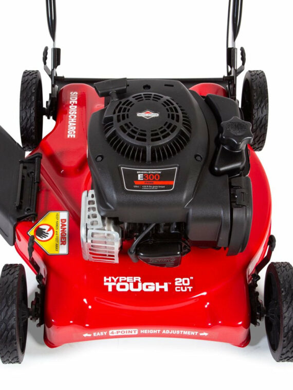 Hyper Tough 20" Gas Push Lawn Mower, 125cc Briggs & Stratton Engine, 5-Position Height Adjustment