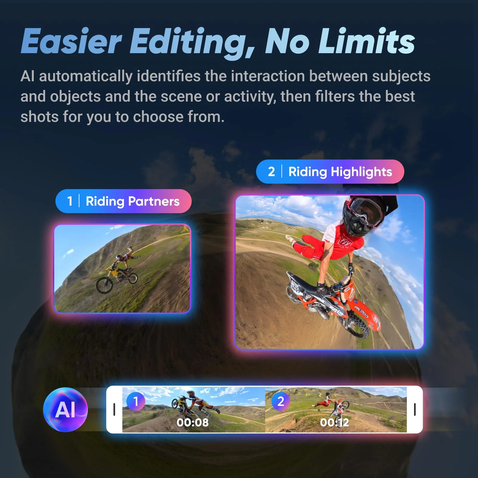 Insta360 8K Waterproof 360 Action Camera with HDR, FlowState Stabilization, and Invisible Selfie Stick Effect