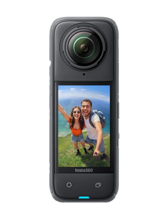 Insta360 8K Waterproof 360 Action Camera with HDR, FlowState Stabilization, and Invisible Selfie Stick Effect
