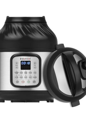 Instant Pot 8 Quart Crisp 9-in-1 Multi-Cooker & Air Fryer, Stainless Steel, Large Capacity