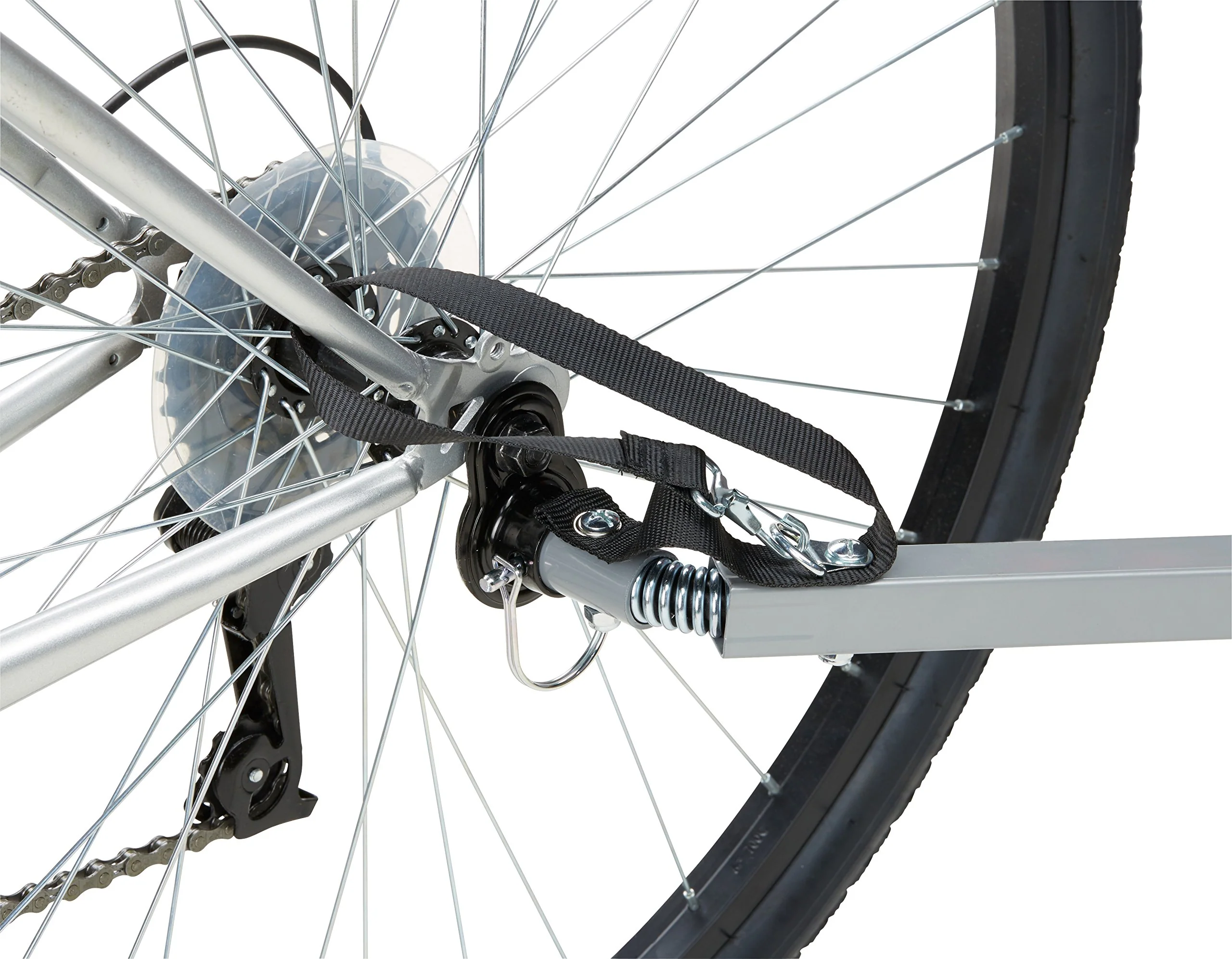 Instep Sync & Take 2 Kids Bike Trailer, Steel Frame, 2-Seater, 16" Tires, Weather Shield