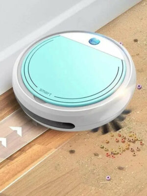 Intelli-Kleen™ Robot Vacuum Cleaner with UV Sterilization, Anti-Collision Sensors, Cordless, Rechargeable, Multi-Surface Sweeper Mop