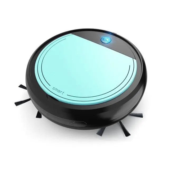 Intelli-Kleen™ Robot Vacuum Cleaner with UV Sterilization, Anti-Collision Sensors, Cordless, Rechargeable, Multi-Surface Sweeper Mop