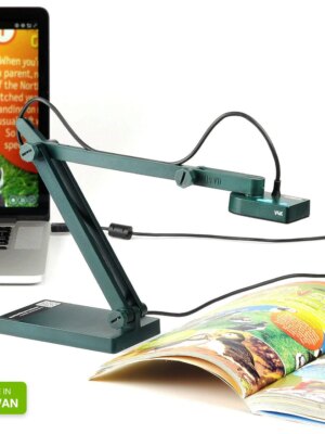 IPEVO V4K 8MP USB Document Camera, Ultra HD, High Frame Rate, Multi-Jointed Stand, Mac/PC/Chromebook Compatible