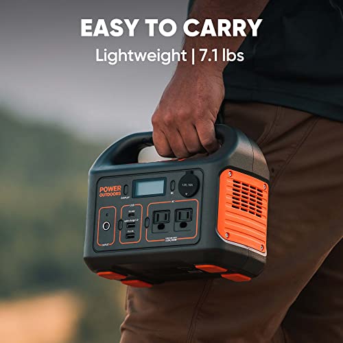 Jackery Explorer 300 Portable Power Station, 293Wh Lithium Battery, 300W Output, Dual AC Outlets, USB-C Fast Charging, Solar-Compatible
