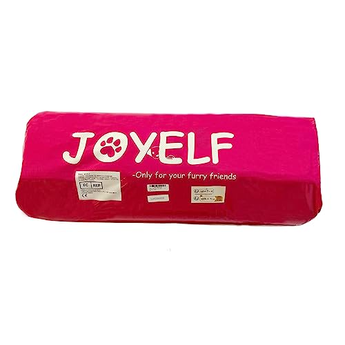 JOYELF X-Large Memory Foam Dog Bed with Removable Cover, Non-Slip Base, Bolsters & Bonus Toy for Large Dogs