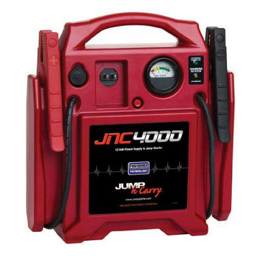 Jump-N-Carry JNC4000 1,100 Peak Amp 12V Jump Starter with Clore Proformer Battery Technology