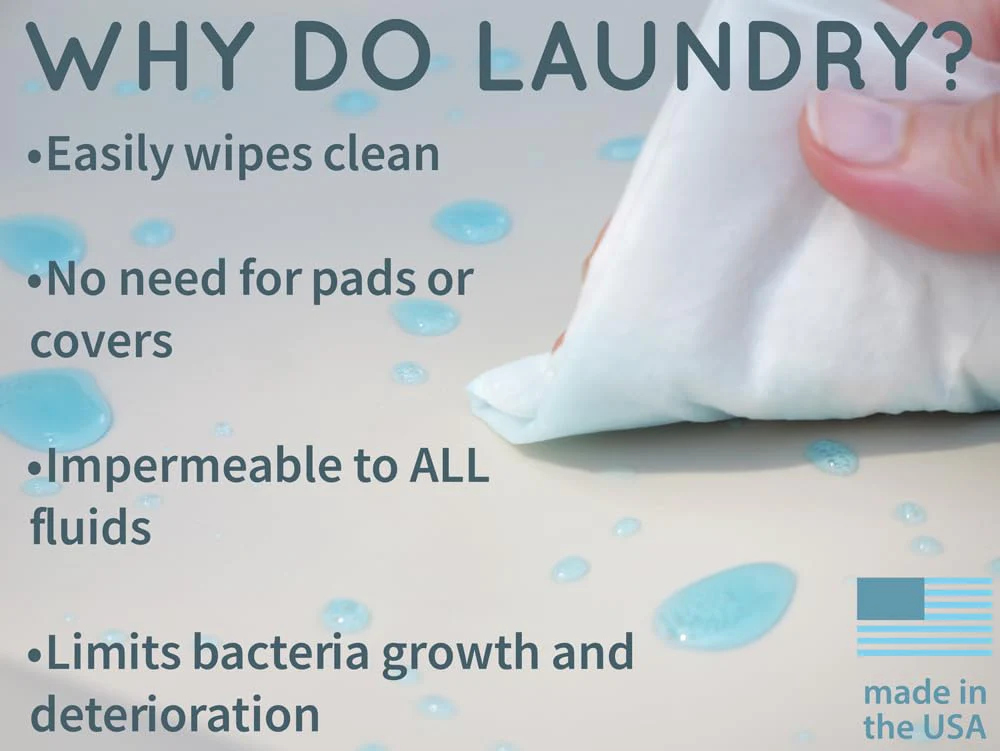 Keekaroo Peanut Changer - Easy Clean, Slip-Resistant Diaper Changing Pad, Made in USA