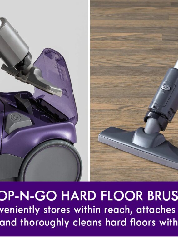 Kenmore 600 Series Lightweight Bagged Canister Vacuum with HEPA Filter & Pet PowerMate