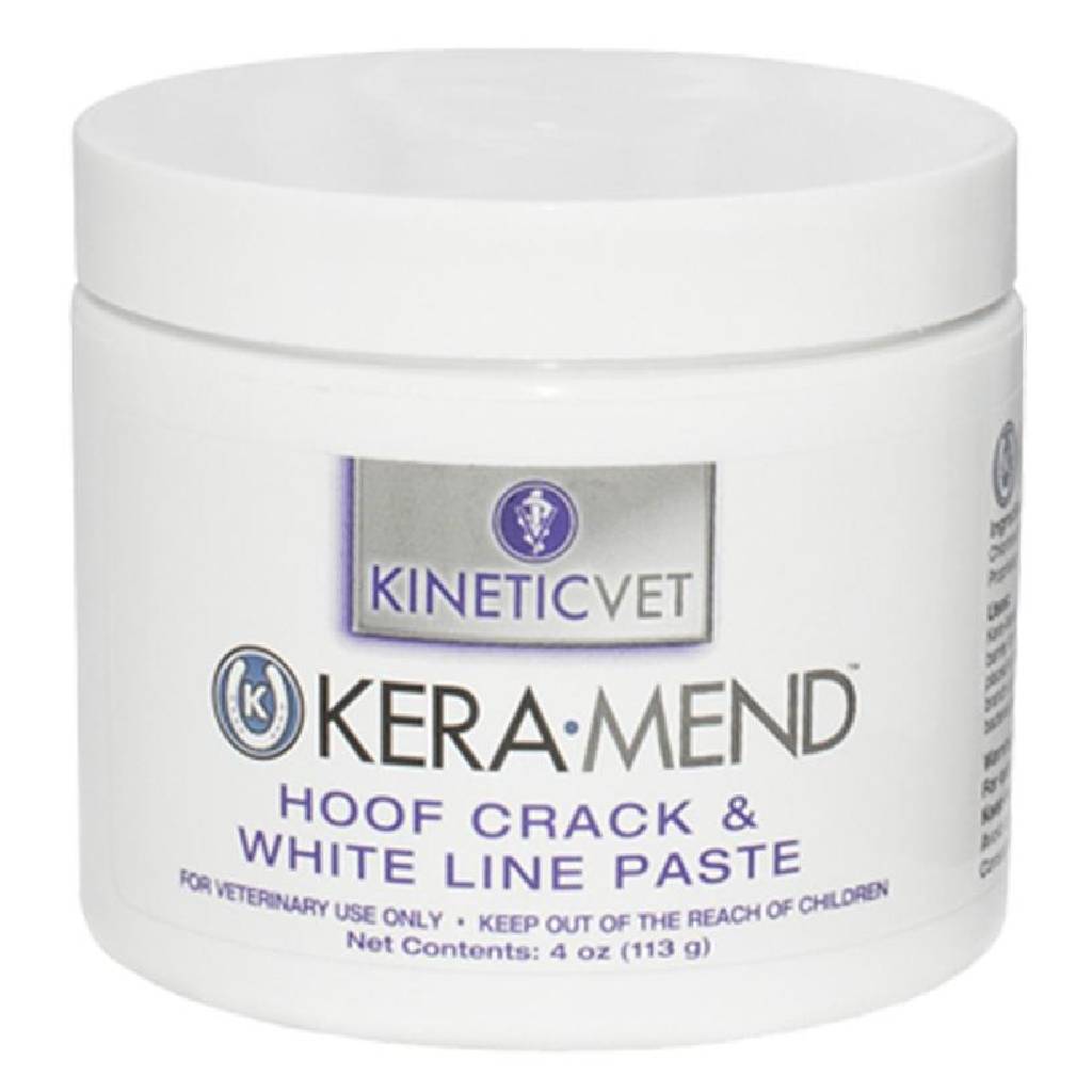 Kera Mend Hoof Crack & White Line Paste for Horses, Antifungal & Antibacterial Treatment, 4 oz