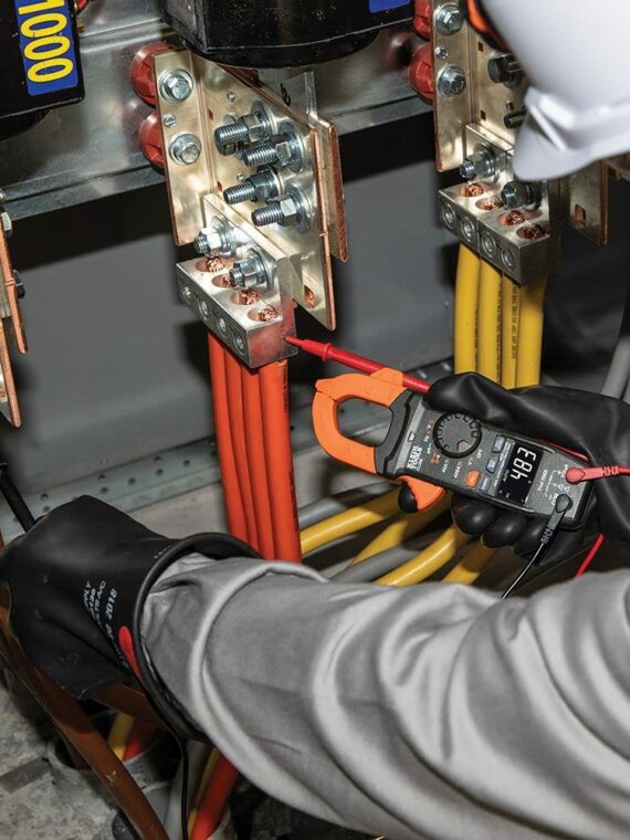 Klein Tools CL390 Digital Clamp Meter, TRMS, 400 Amp, Auto-Ranging, AC/DC, Non-Contact Voltage Tester