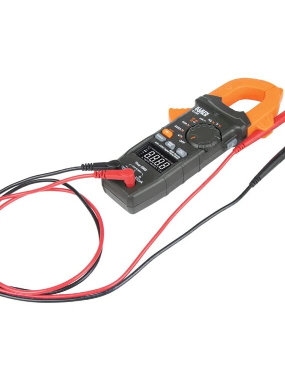 Klein Tools CL390 Digital Clamp Meter, TRMS, 400 Amp, Auto-Ranging, AC/DC, Non-Contact Voltage Tester