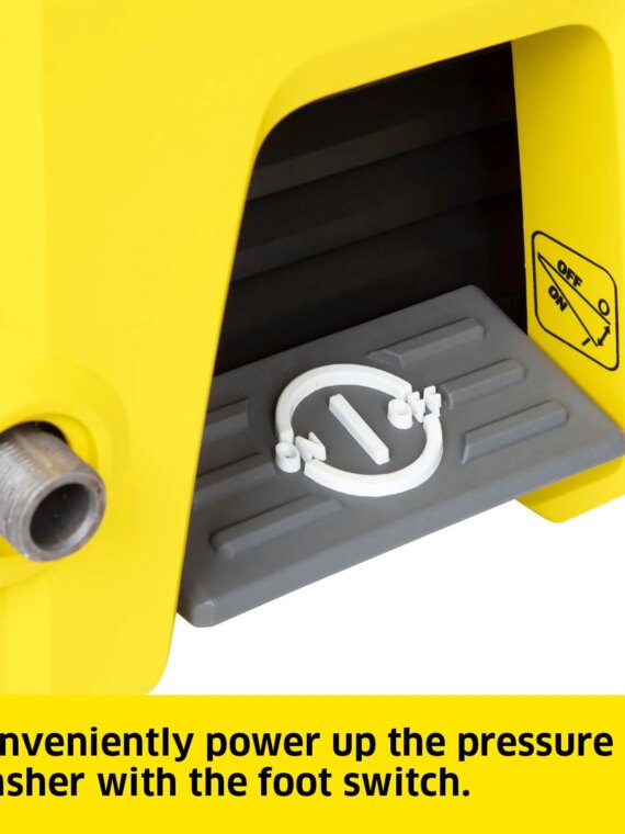 Kärcher Max 2250 PSI Electric Pressure Washer with Quick-Connect Wand, 3 Nozzles, and Onboard Detergent Tank