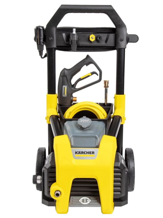 Kärcher Max 2250 PSI Electric Pressure Washer with Quick-Connect Wand, 3 Nozzles, and Onboard Detergent Tank