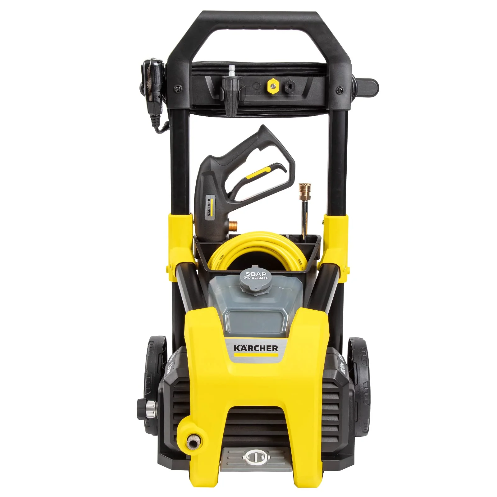 Kärcher Max 2250 PSI Electric Pressure Washer with Quick-Connect Wand, 3 Nozzles, and Onboard Detergent Tank
