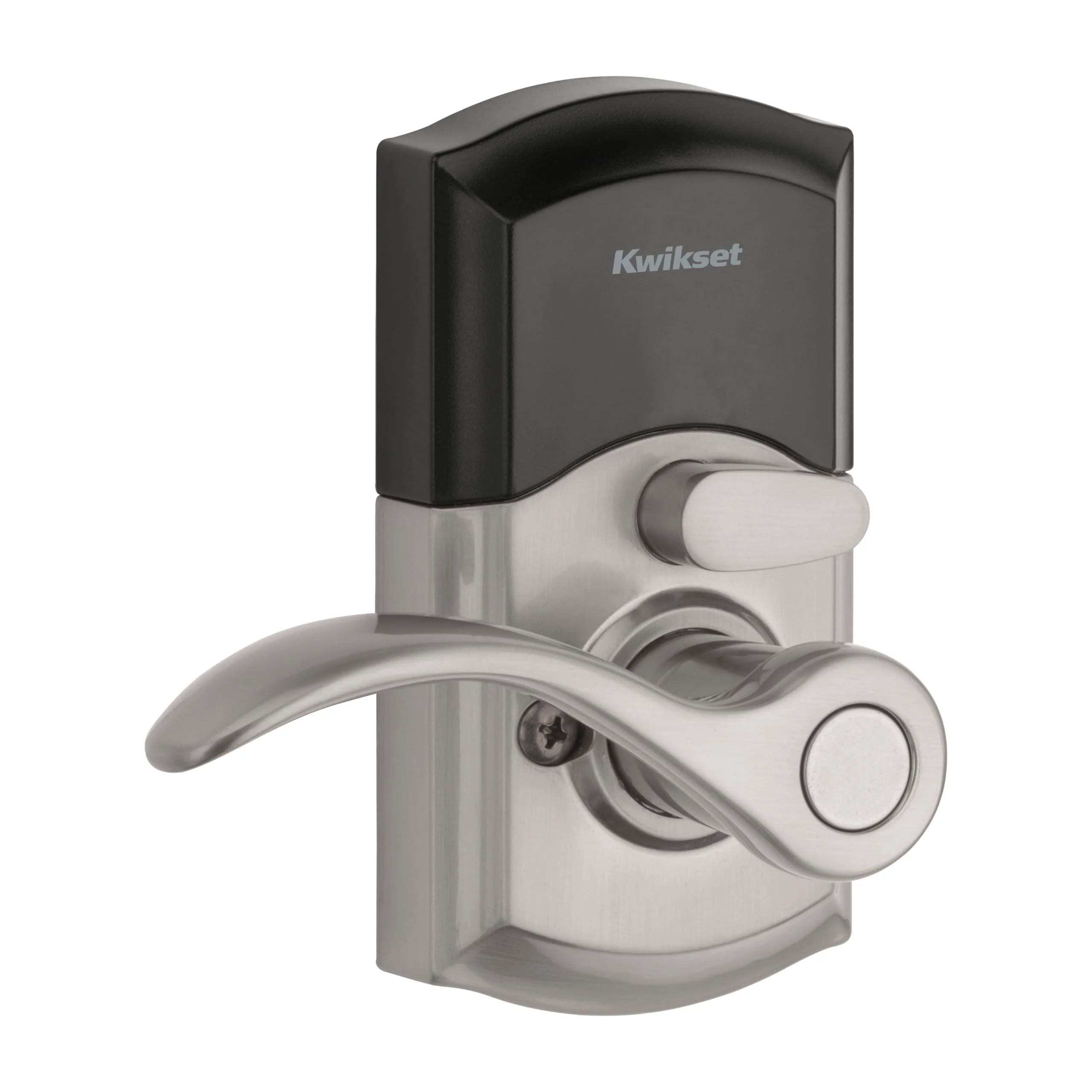 Kwikset SmartCode 955 Keyless Keypad Door Lock with Handle, Auto Lock, SmartKey Security, Easy Install