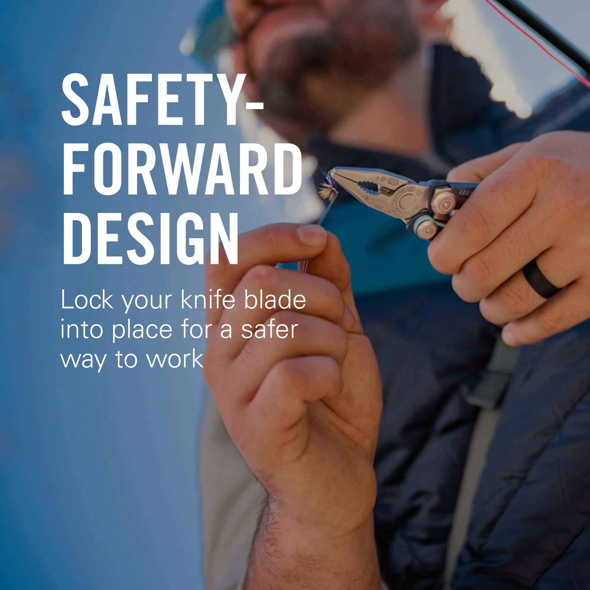 Leatherman Skeletool CX 7-in-1 Lightweight Multi-Tool with Knife, Pliers & Bottle Opener