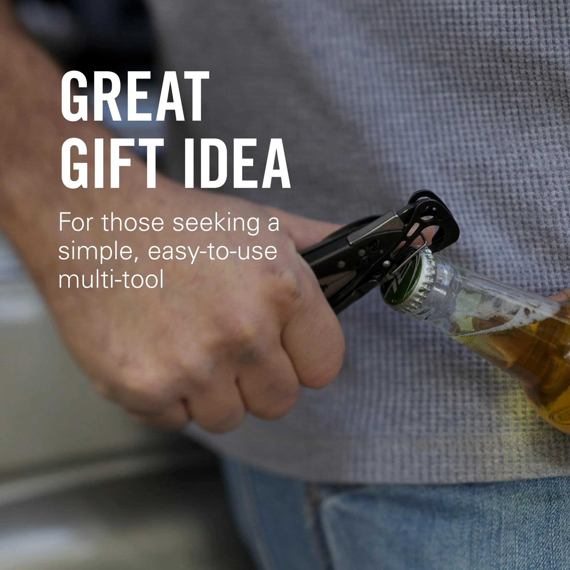 Leatherman Skeletool CX 7-in-1 Lightweight Multi-Tool with Knife, Pliers & Bottle Opener