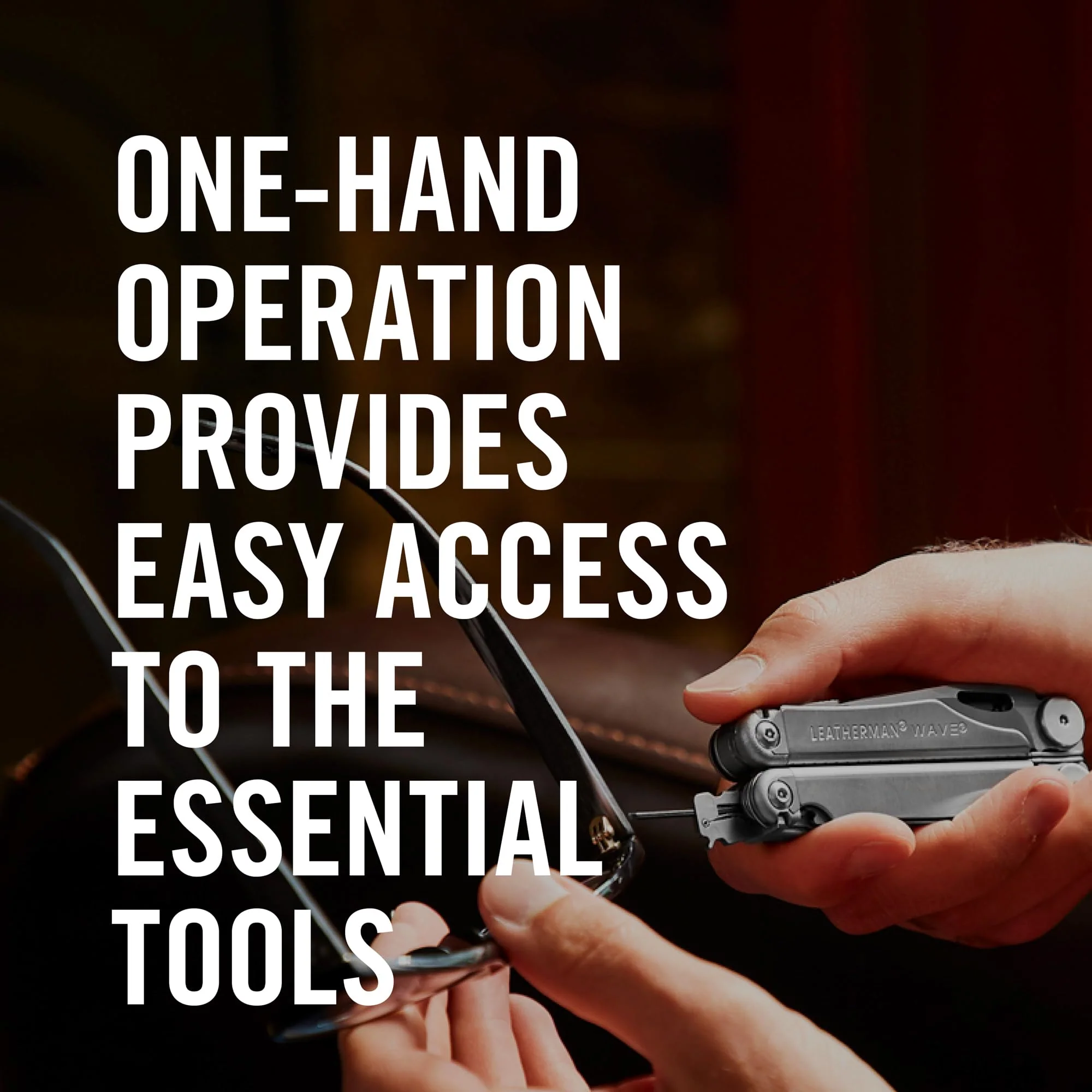 Leatherman Wave+ Multi-Tool, 18-in-1, Durable, Compact, Everyday Carry, DIY & Outdoor, USA Made