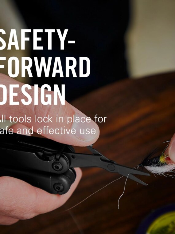 Leatherman Wave+ Multi-Tool, 18-in-1, Durable, Compact, Everyday Carry, DIY & Outdoor, USA Made