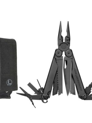 Leatherman Wave+ Multi-Tool, 18-in-1, Durable, Compact, Everyday Carry, DIY & Outdoor, USA Made