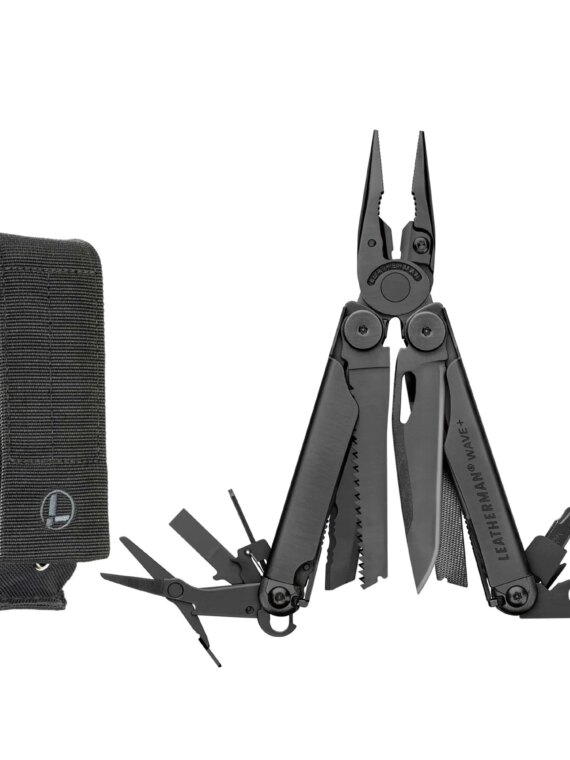 Leatherman Wave+ Multi-Tool, 18-in-1, Durable, Compact, Everyday Carry, DIY & Outdoor, USA Made