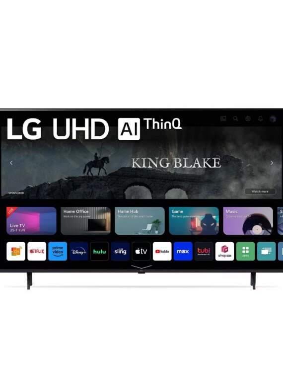 LG 65" 4K UHD Smart TV 65UR9000 with HDR10, a5 AI Processor, Game Optimizer, Magic Remote, and Slim Design