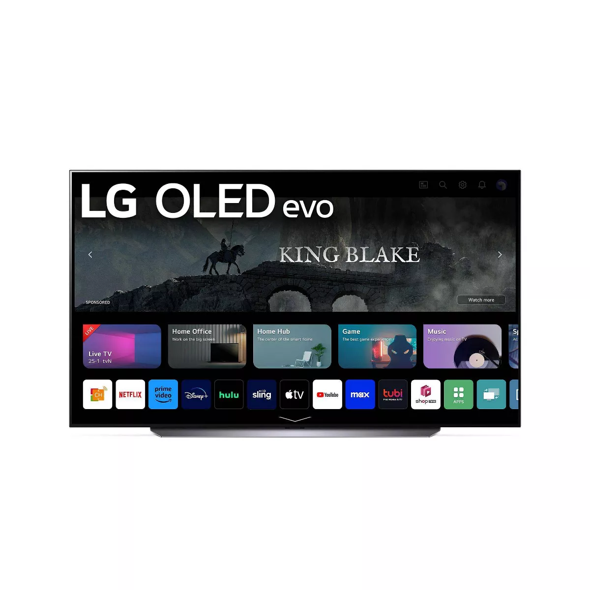 LG 83" OLED evo C3 4K UHD Smart TV with Brightness Booster, Dolby Vision & Atmos, Gaming Features
