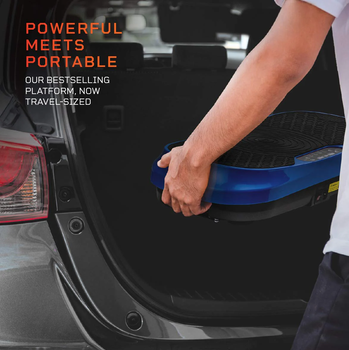 Lifepro Waver Mini Vibration Plate, Portable 200W Motor, Rehab & Fitness, Lifetime Warranty