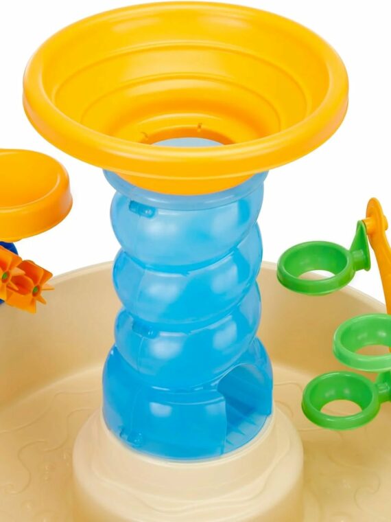 Little Tikes Spiralin' Seas Waterpark Play Table for Toddlers, Multicolor, Enhances Motor Skills, Includes 5 Balls & 1 Cup, 7 Gallon Capacity