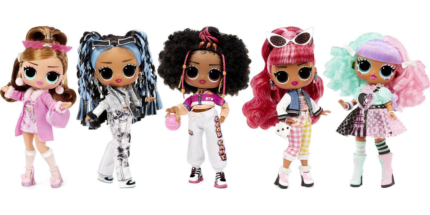 L.O.L Surprise! Tweens Series 1&2 5-Pack with 70+ Surprises & 5 Exclusive Dolls