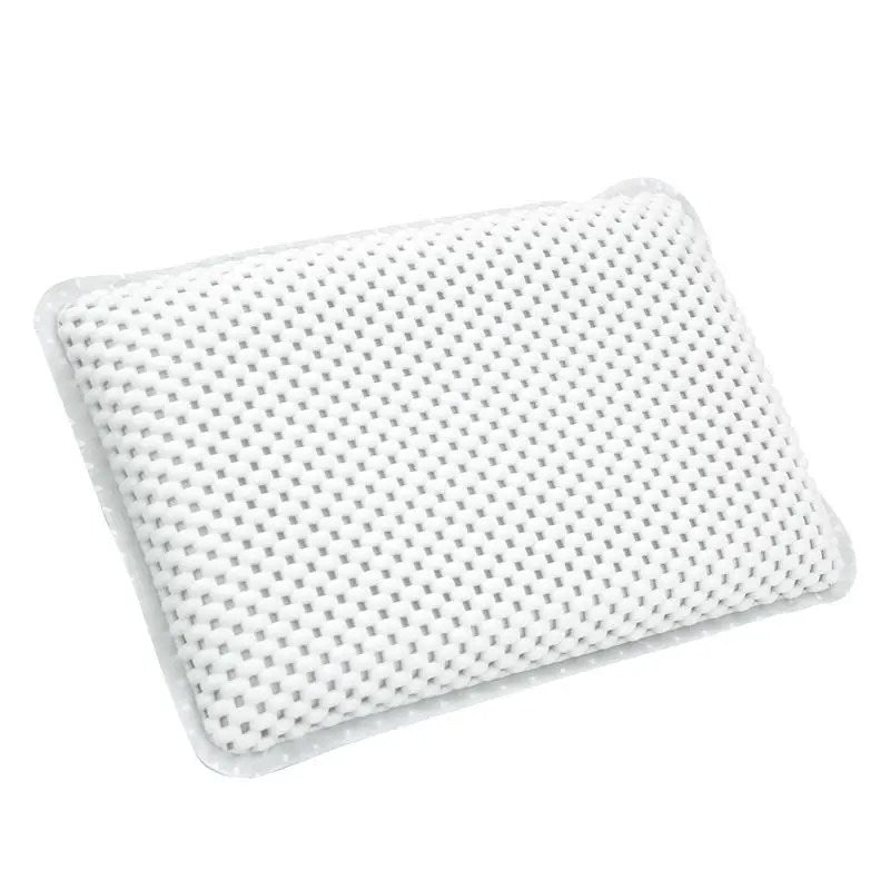 Luxury Soft Bathtub Pillow - Ultimate Neck Support, Cushioned Bolsters, Mildew-Resistant, Easy Install with Suction Cups