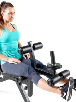 Marcy 6-Position Adjustable Utility Bench with High-Density Foam Padding, Steel Frame, Supports 600 lbs