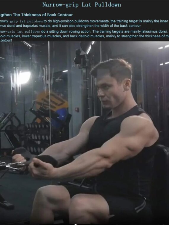 MARSAFIT 5PCS Home Gym Fitness Set - Solid Steel T-Bar & V-Bar with Ergonomic Grips, Supports 880 lbs, Ideal for Strength Training