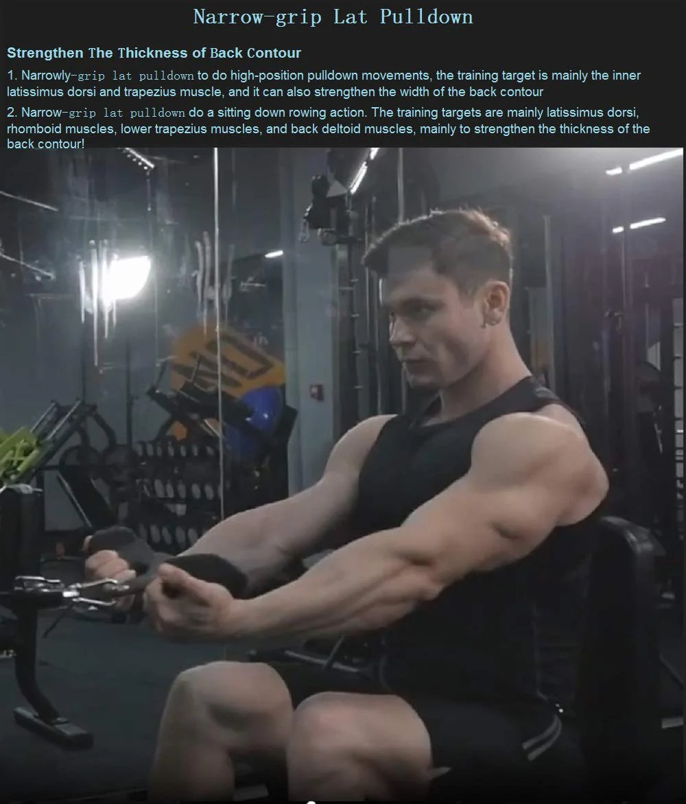 MARSAFIT 5PCS Home Gym Fitness Set - Solid Steel T-Bar & V-Bar with Ergonomic Grips, Supports 880 lbs, Ideal for Strength Training