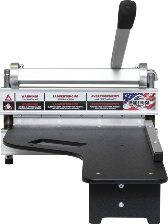 MARSHALLTOWN Ultra-Lite Flooring Cutter 13" - Cuts Laminate, Vinyl, Hardwood; Portable, Precise, USA-Made