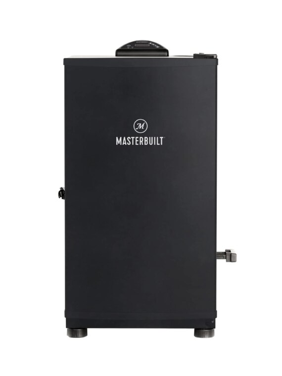 Masterbuilt 30" Digital Electric BBQ Smoker with Side Wood Chip Loader & Chrome Racks