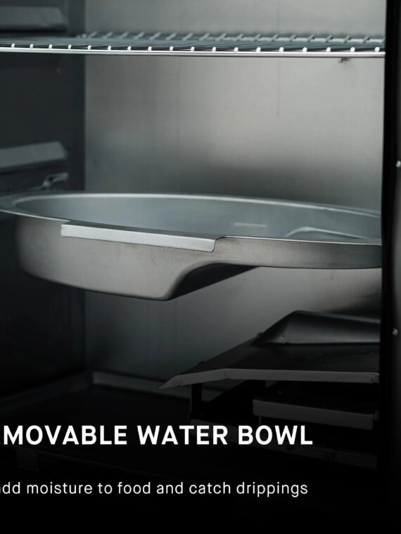 Masterbuilt 30" Digital Electric BBQ Smoker with Side Wood Chip Loader & Chrome Racks