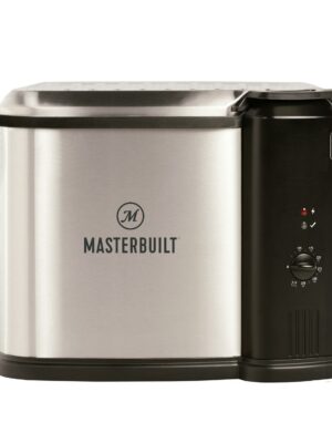 Masterbuilt XL Electric Fryer, Boiler & Steamer, 10L, Silver, Stainless Steel, 3-in-1 Cooking Appliance