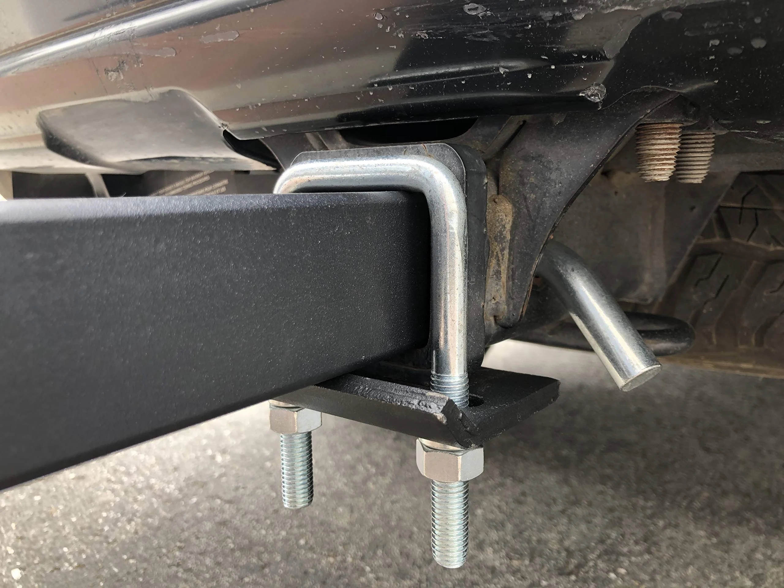 MaxxHaul 2-Bike Hitch Mount Rack for SUVs & RVs - Fits 2" Receivers, 75 lbs Capacity, Adjustable Hooks