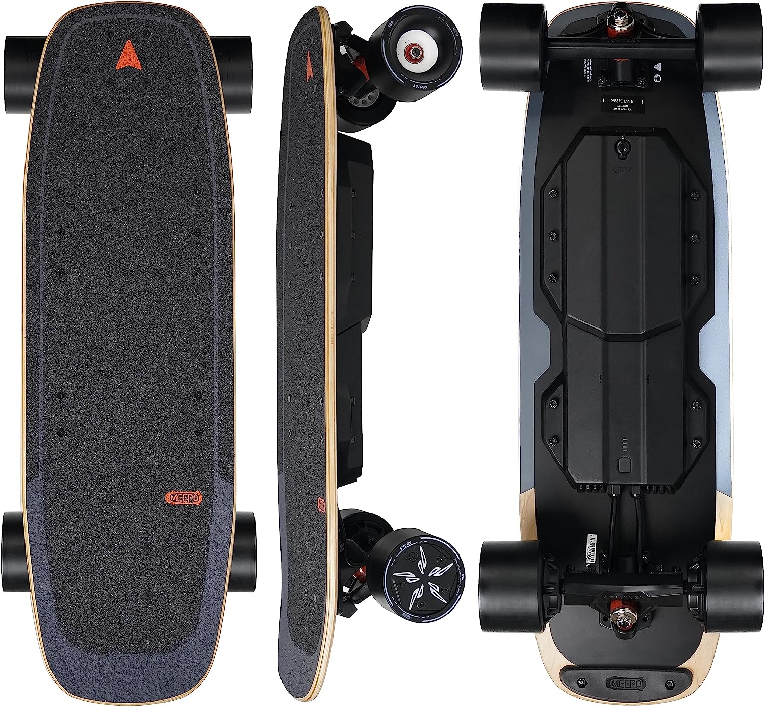 MEEPO Mini5 Electric Skateboard, 30" Deck, 28 MPH, 330 LBS Capacity, Portable with Remote Control