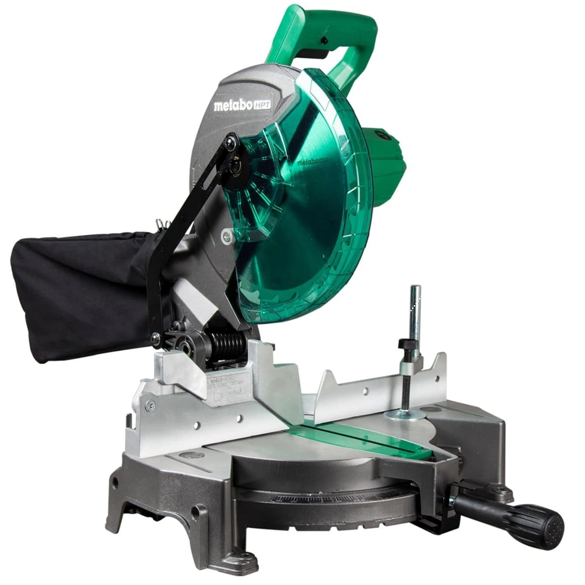 Metabo HPT 10-Inch Compound Miter Saw, 15 Amp, Large Table, Portable, Electric Brake, 5-Year Warranty