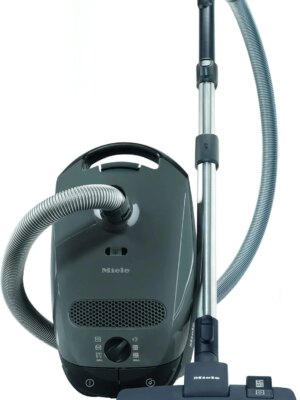 Miele Classic C1 Turbo Team Vacuum Cleaner, German Engineered, Strong Suction, AirClean System, Hard Floors & Carpets