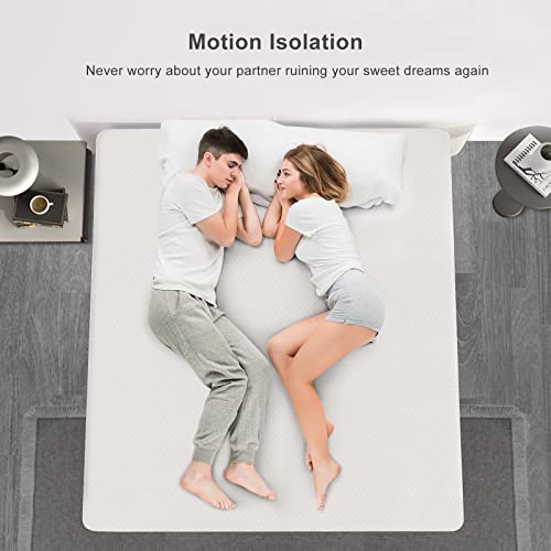 Molblly Queen Gel Memory Foam Mattress 10" CertiPUR-US Certified, Breathable Design, Mattress in a Box