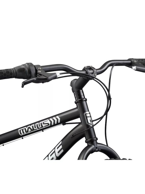 Mongoose Malus 26" Fat Tire Mountain Bike, 7-Speed, Disc Brakes, Black