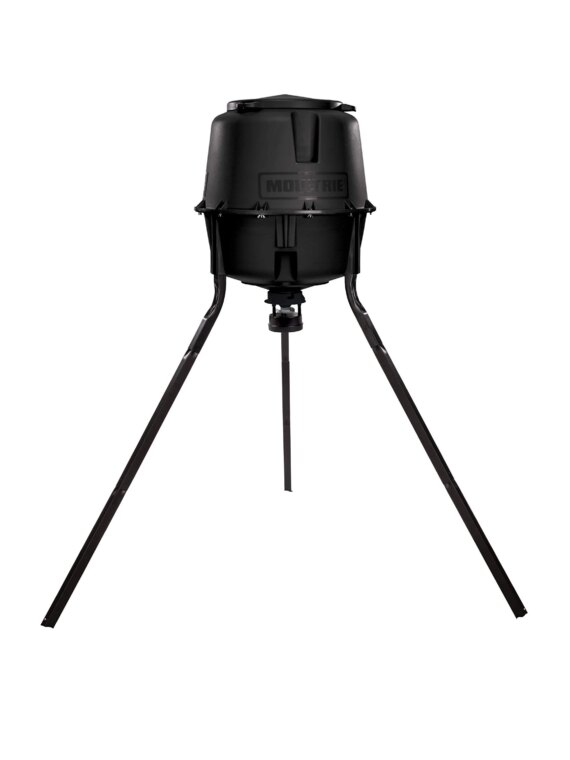 Moultrie 30-Gallon Deer Feeder Tripod with Quick-Lock & Digital Timer